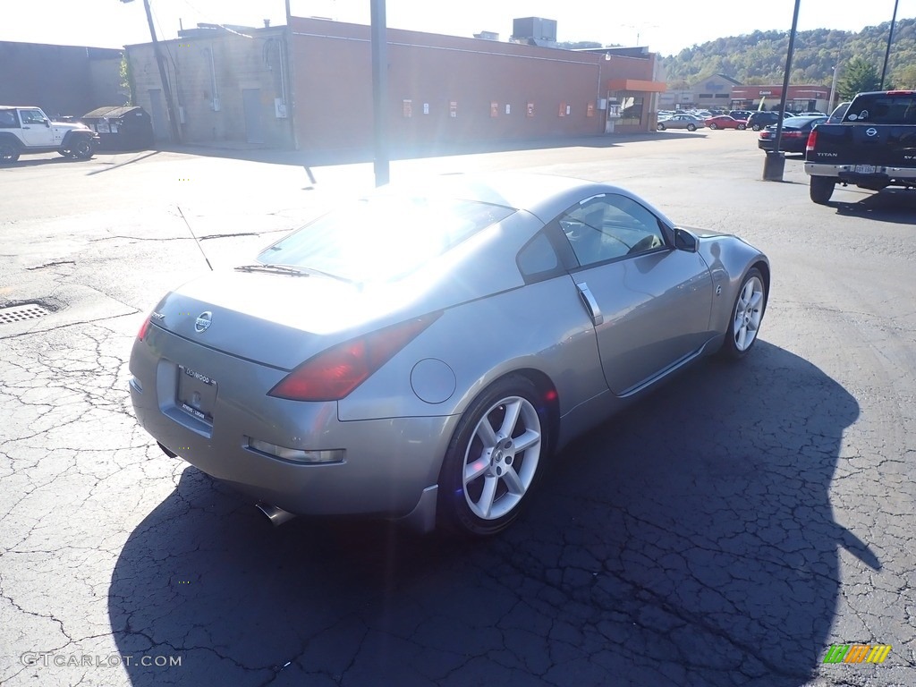 2003 350Z Touring Coupe - Chrome Silver / Charcoal photo #11