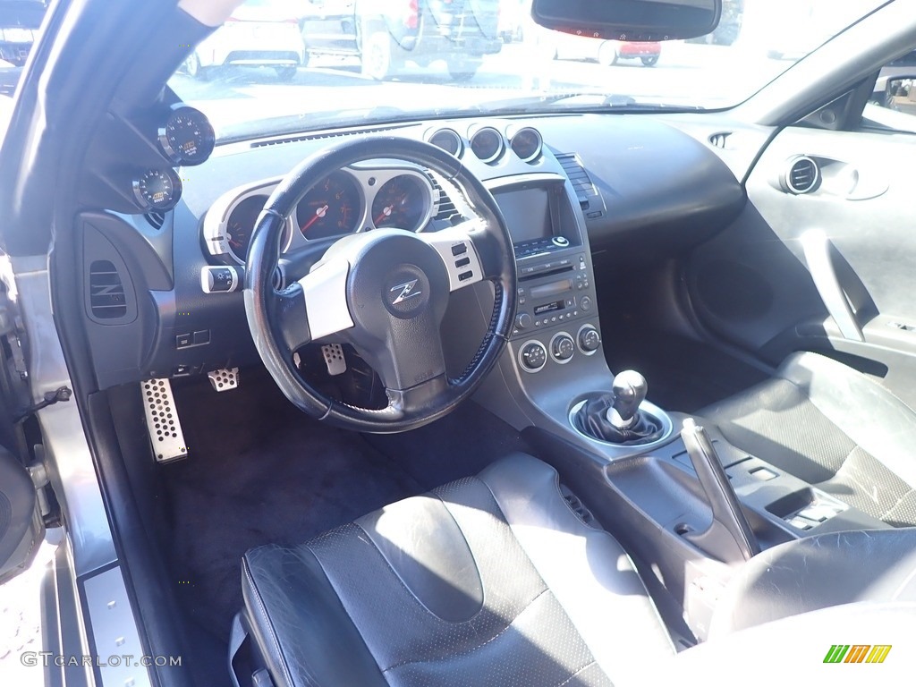 2003 350Z Touring Coupe - Chrome Silver / Charcoal photo #12