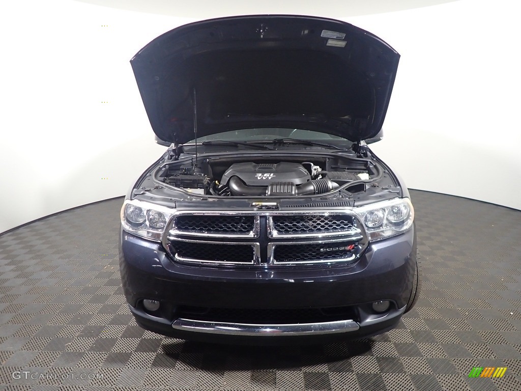 2013 Durango Crew AWD - Mineral Gray Metallic / Black photo #6