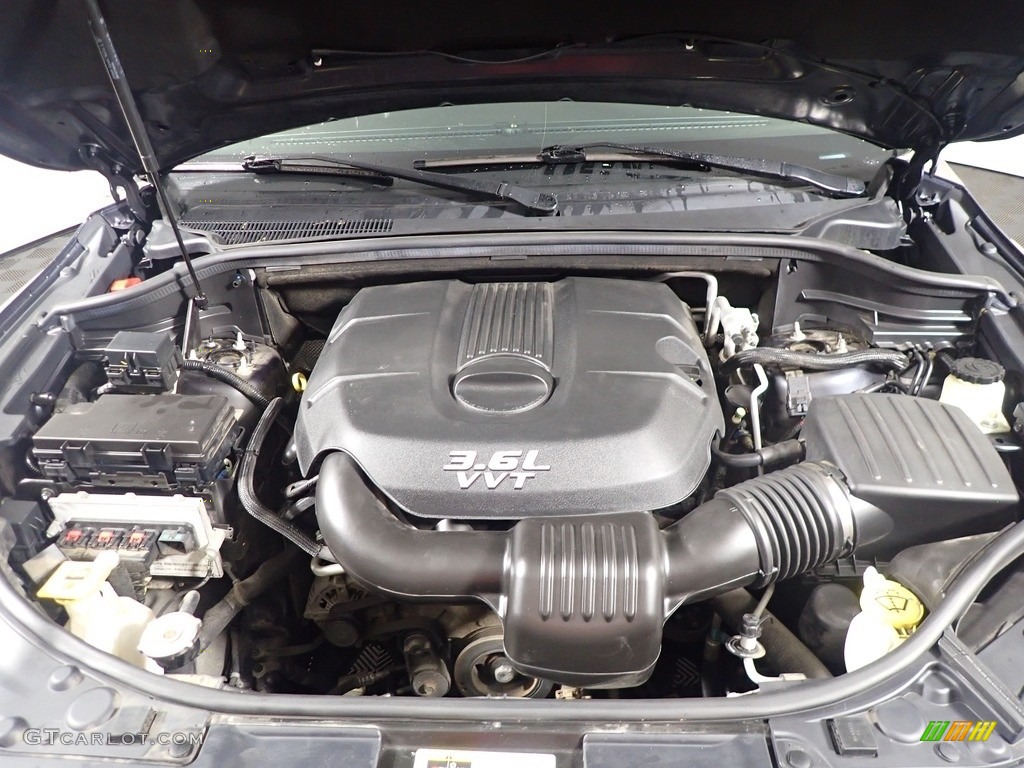 2013 Durango Crew AWD - Mineral Gray Metallic / Black photo #7