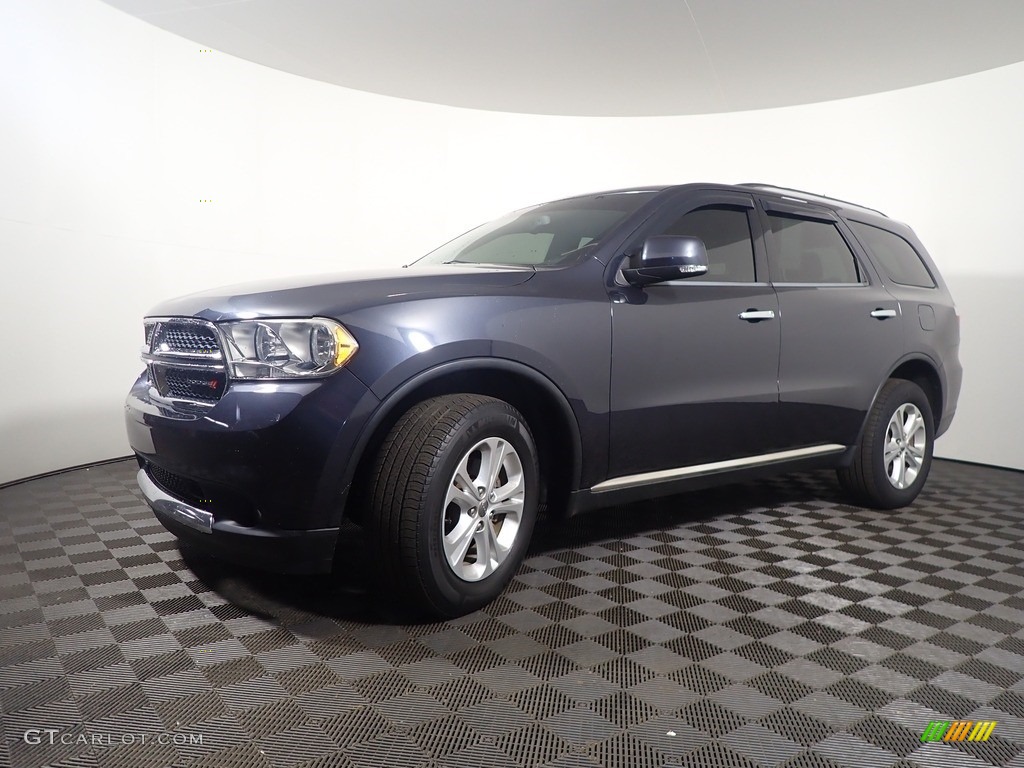 2013 Durango Crew AWD - Mineral Gray Metallic / Black photo #8