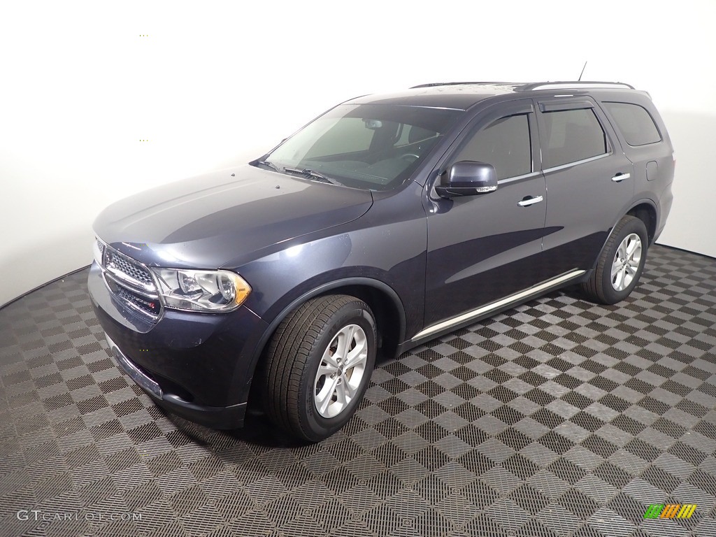 2013 Durango Crew AWD - Mineral Gray Metallic / Black photo #9