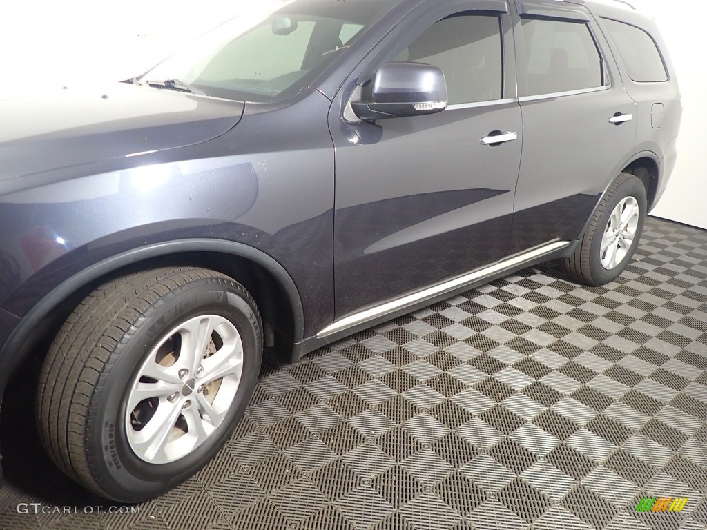 2013 Durango Crew AWD - Mineral Gray Metallic / Black photo #10