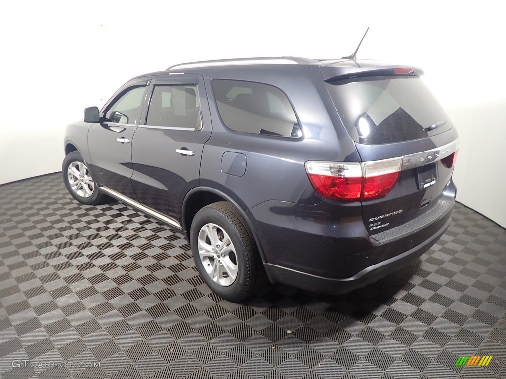 2013 Durango Crew AWD - Mineral Gray Metallic / Black photo #12