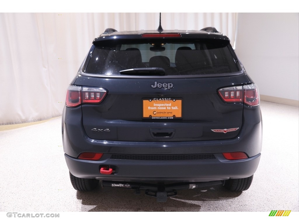 2017 Compass Trailhawk 4x4 - Rhino / Black/Ruby Red photo #19