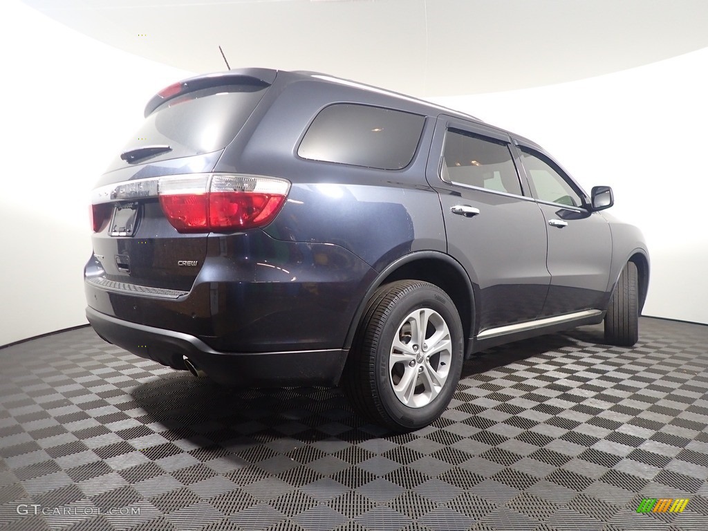 2013 Durango Crew AWD - Mineral Gray Metallic / Black photo #16