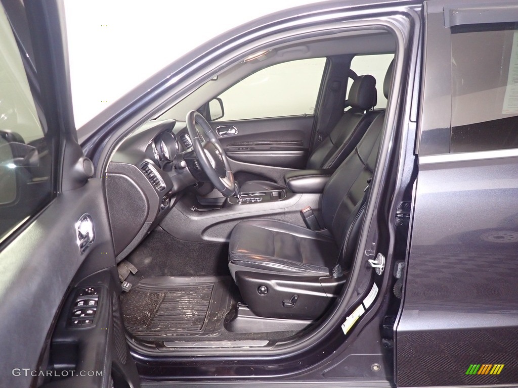 2013 Durango Crew AWD - Mineral Gray Metallic / Black photo #22