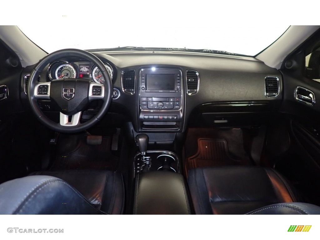 2013 Durango Crew AWD - Mineral Gray Metallic / Black photo #24