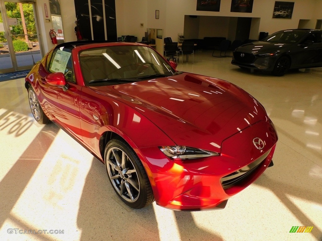 2021 MX-5 Miata RF Grand Touring - Soul Red Crystal Metallic / Black photo #8