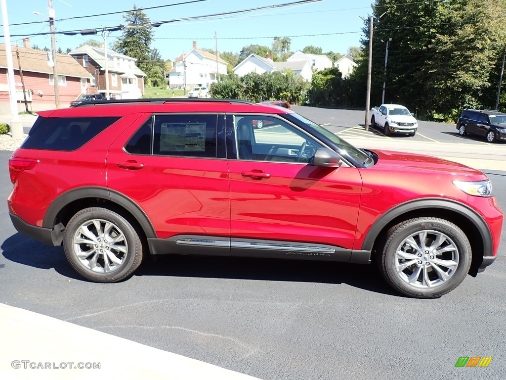 2021 Explorer XLT - Rapid Red Metallic / Ebony photo #7