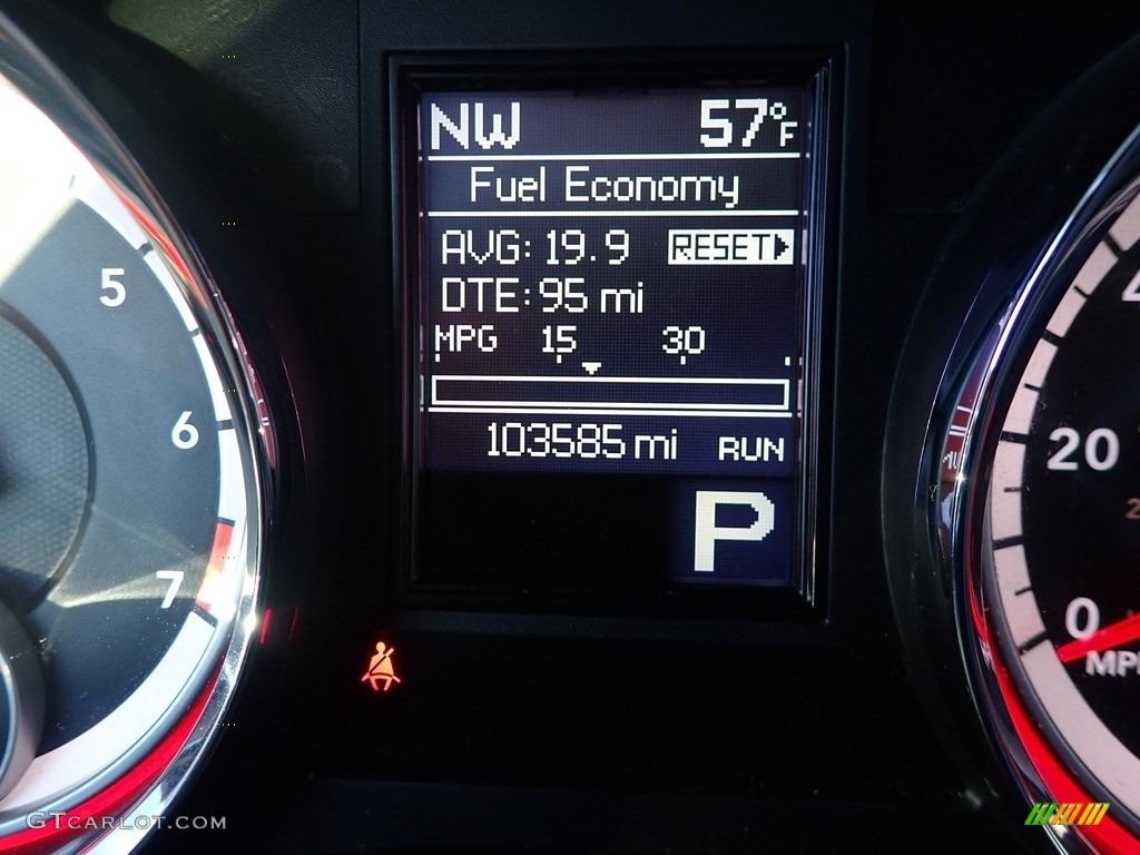 2013 Durango Crew AWD - Mineral Gray Metallic / Black photo #43