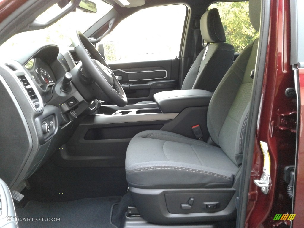 Black Interior 2022 Ram 2500 Big Horn Crew Cab 4x4 Photo #142976570