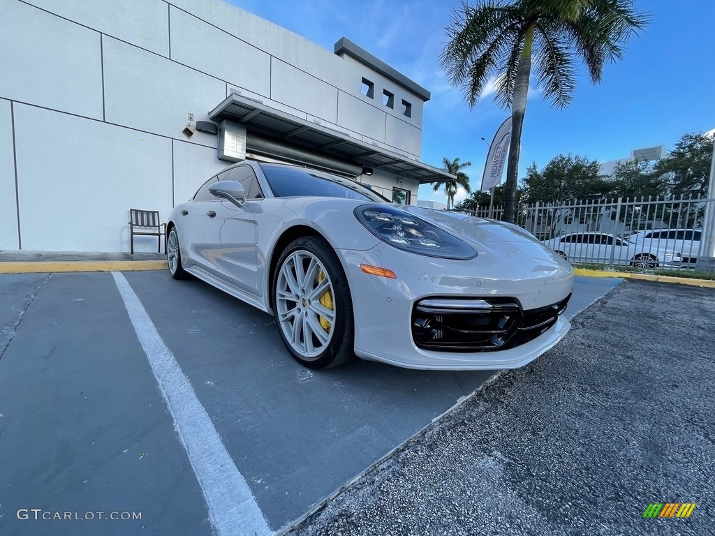 Chalk 2018 Porsche Panamera Turbo Executive Exterior Photo #142977080