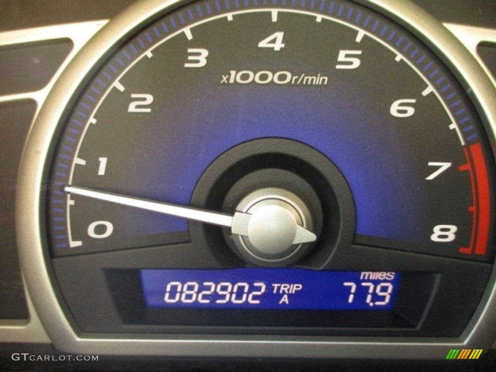 2010 Civic LX-S Sedan - Atomic Blue Metallic / Black photo #2