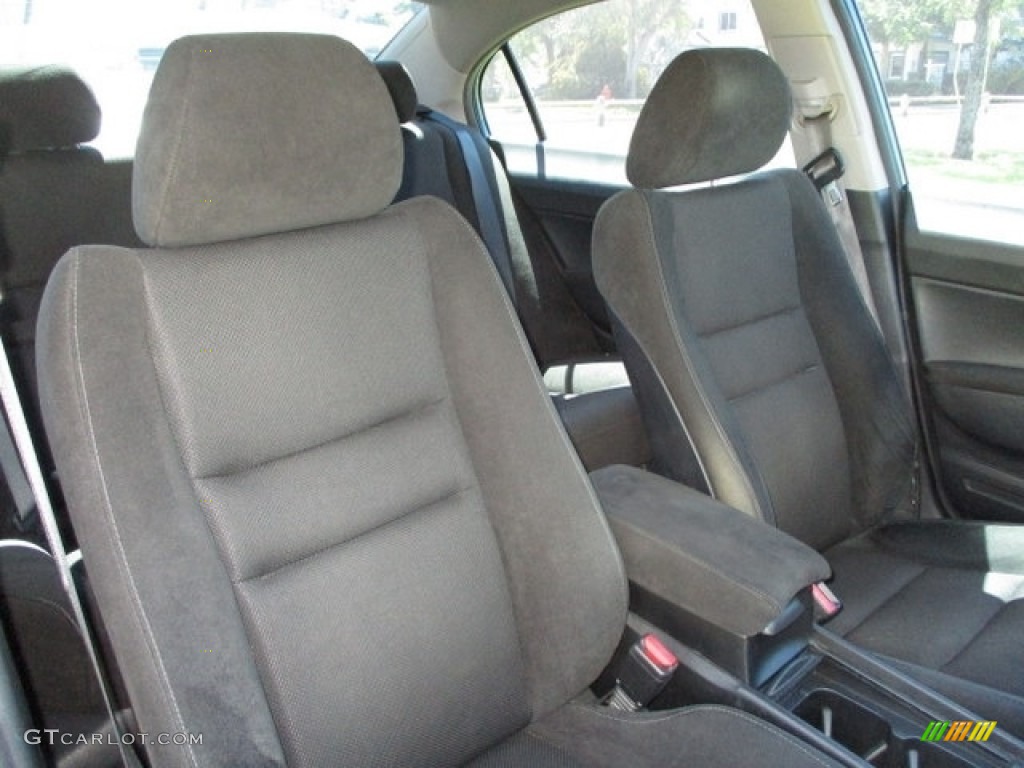 2010 Civic LX-S Sedan - Atomic Blue Metallic / Black photo #6