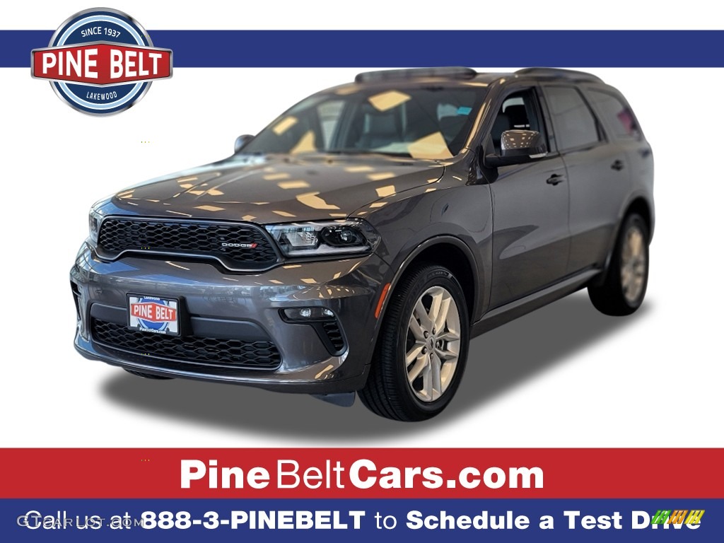 2021 Destroyer Gray Dodge Durango GT AWD 142972101 Photo 9 GTCarLot