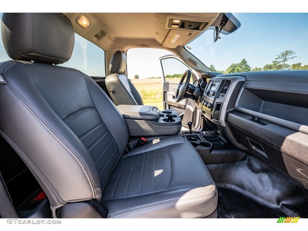 Black/Diesel Gray Interior 2017 Ram 2500 Tradesman Crew Cab 4x4 Photo #142978253