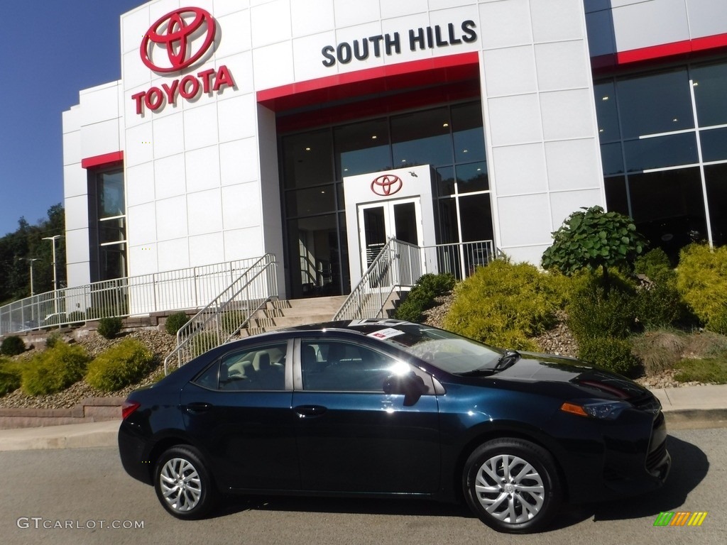 2019 Corolla LE - Galactic Aqua Mica / Almond photo #2