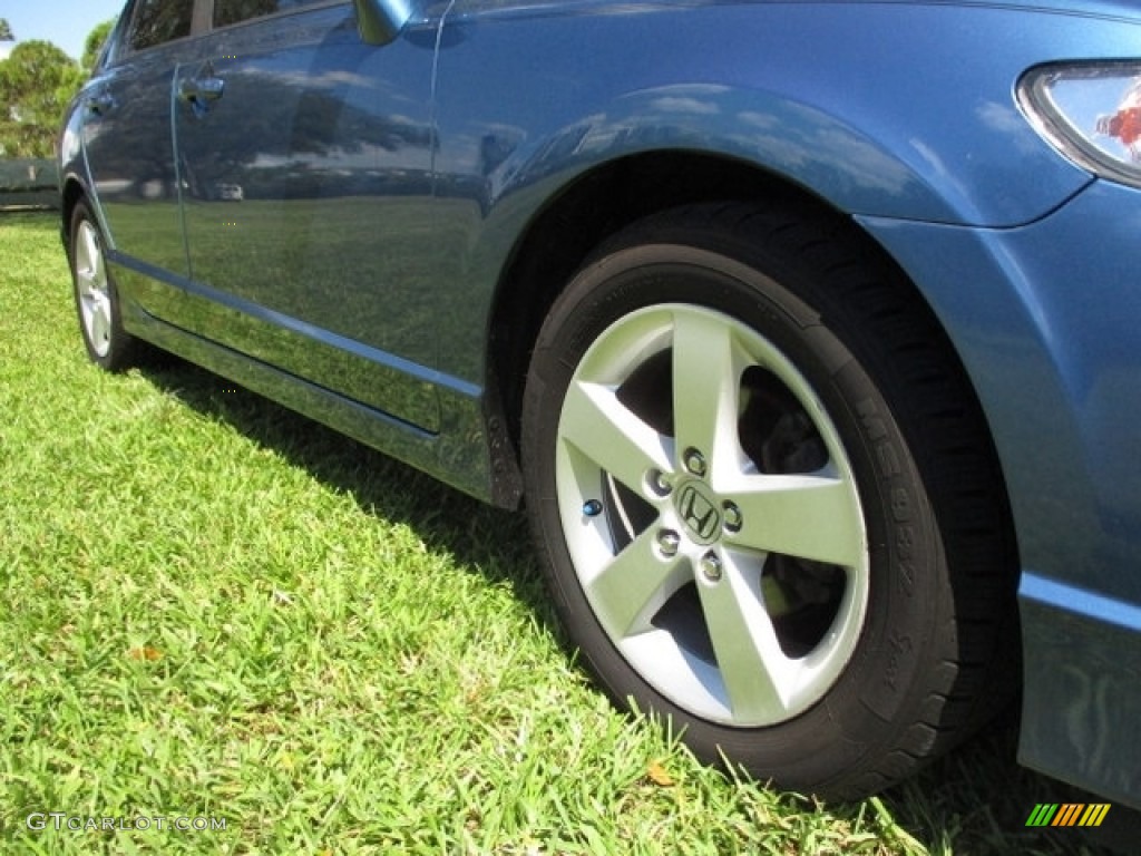 2010 Civic LX-S Sedan - Atomic Blue Metallic / Black photo #53