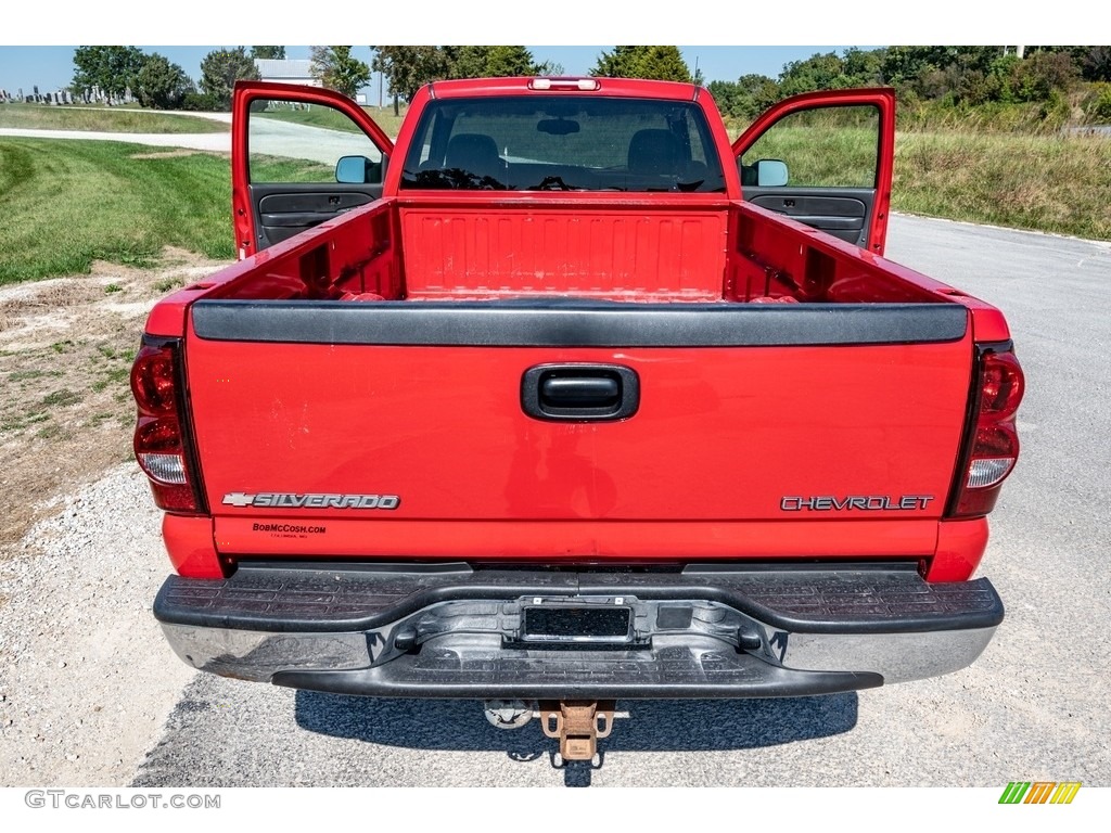 2005 Silverado 3500 Regular Cab 4x4 - Victory Red / Dark Charcoal photo #22