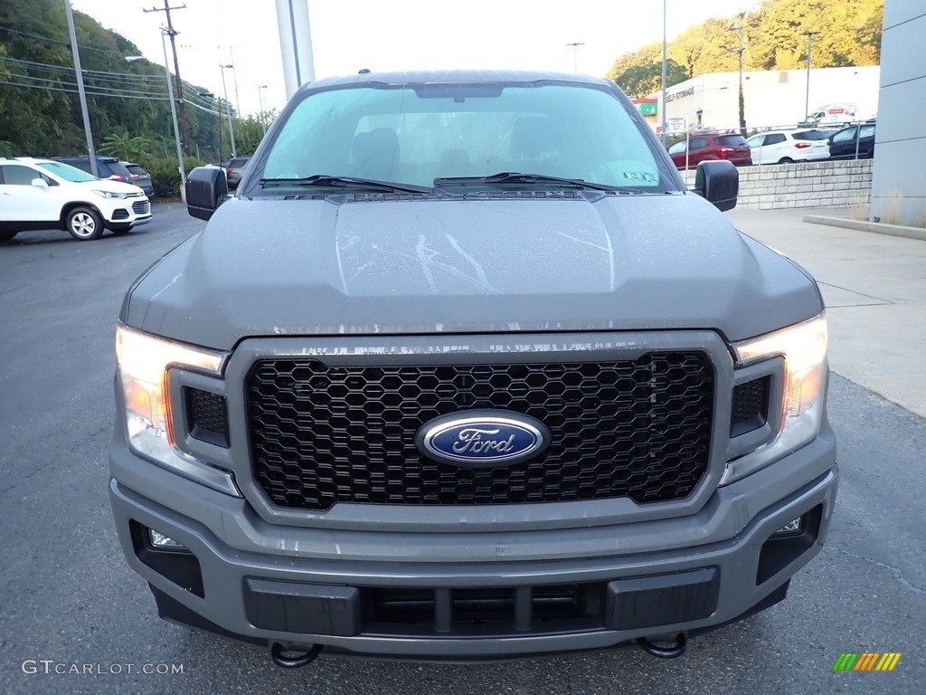 2018 F150 XL SuperCab 4x4 - Lead Foot / Earth Gray photo #7