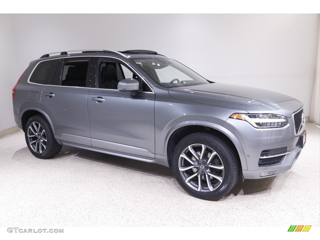2018 XC90 T5 AWD Momentum - Osmium Grey Metallic / Charcoal photo #1