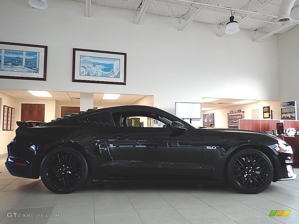 2018 Mustang GT Premium Fastback - Shadow Black / Ebony photo #1