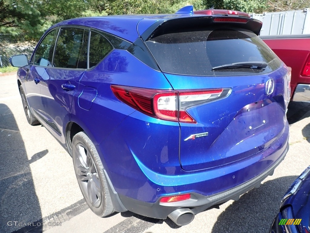 2020 RDX A-Spec AWD - Apex Blue Pearl / Ebony photo #2