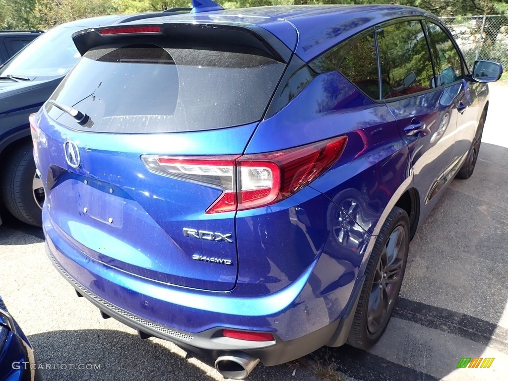 2020 RDX A-Spec AWD - Apex Blue Pearl / Ebony photo #3