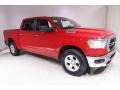 Flame Red - 1500 Big Horn Crew Cab 4x4 Photo No. 1