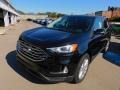 2021 Agate Black Metallic Ford Edge Titanium AWD  photo #7