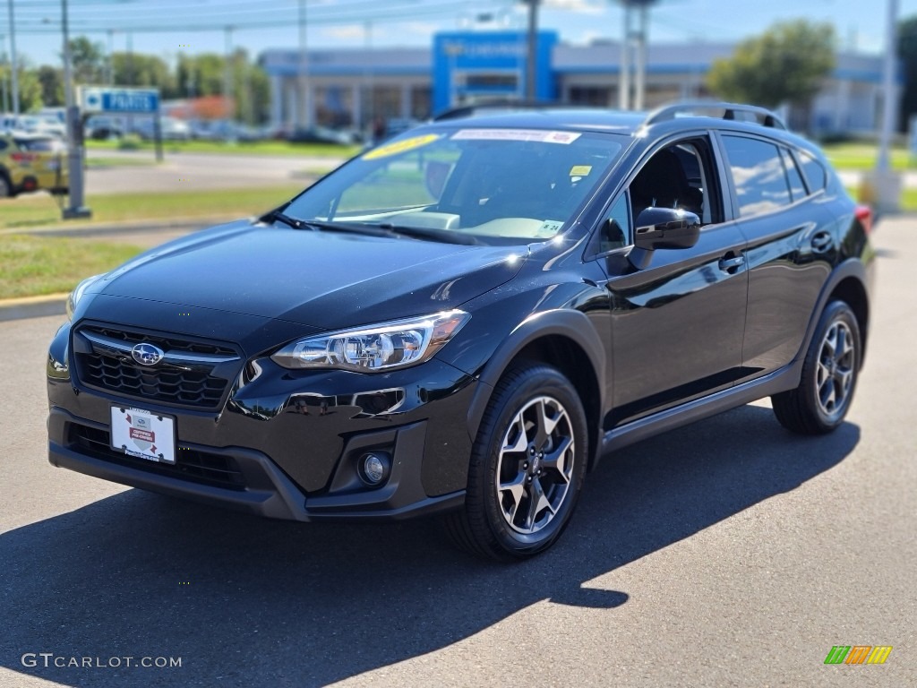 2019 Crosstrek 2.0i Premium - Crystal Black Silica / Black photo #1
