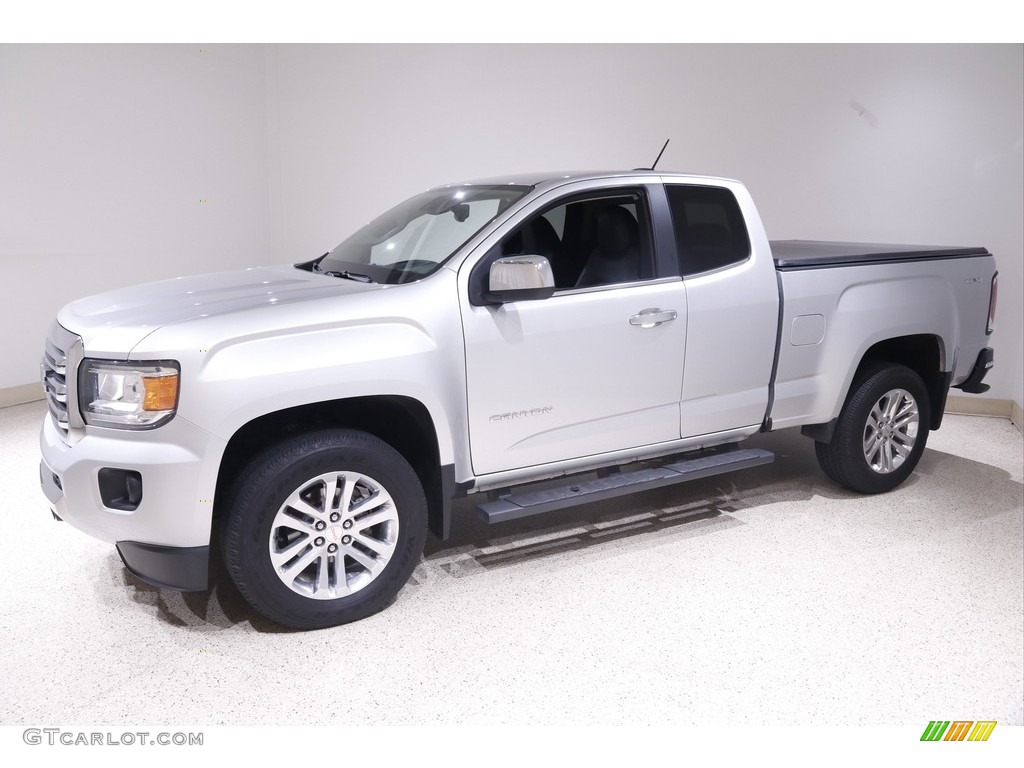 Quicksilver Metallic 2015 GMC Canyon SLT Extended Cab 4x4 Exterior Photo #142983042