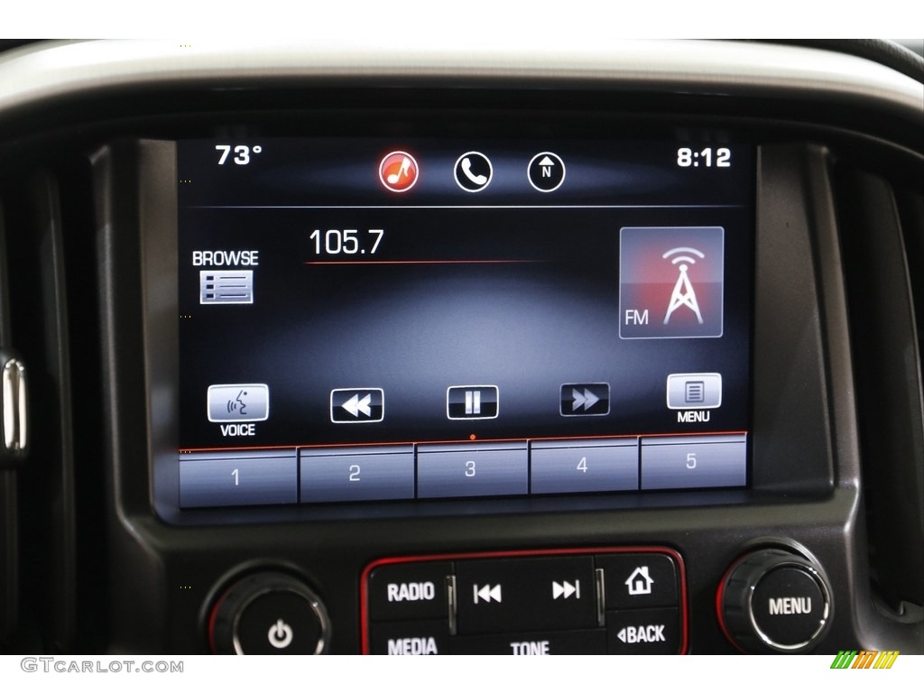 2015 GMC Canyon SLT Extended Cab 4x4 Controls Photo #142983213