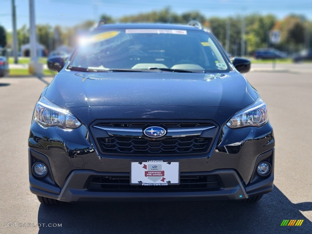 2019 Crosstrek 2.0i Premium - Crystal Black Silica / Black photo #23