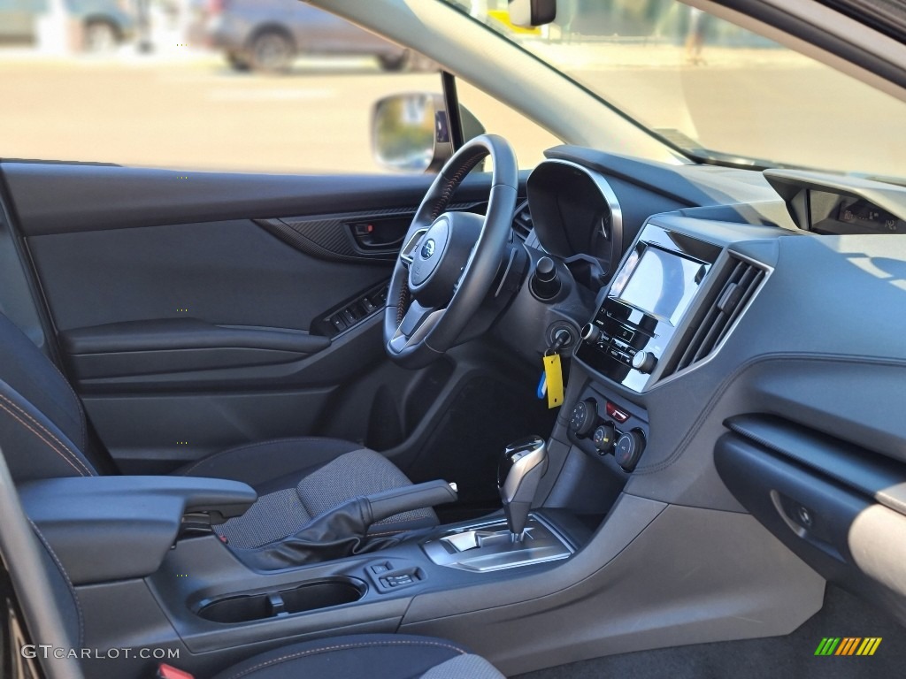 2019 Crosstrek 2.0i Premium - Crystal Black Silica / Black photo #26