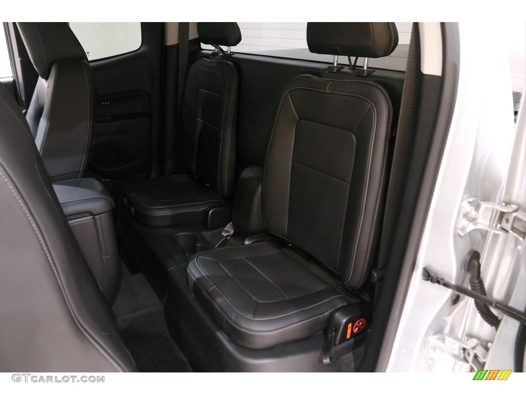 Jet Black Interior 2015 GMC Canyon SLT Extended Cab 4x4 Photo #142983361