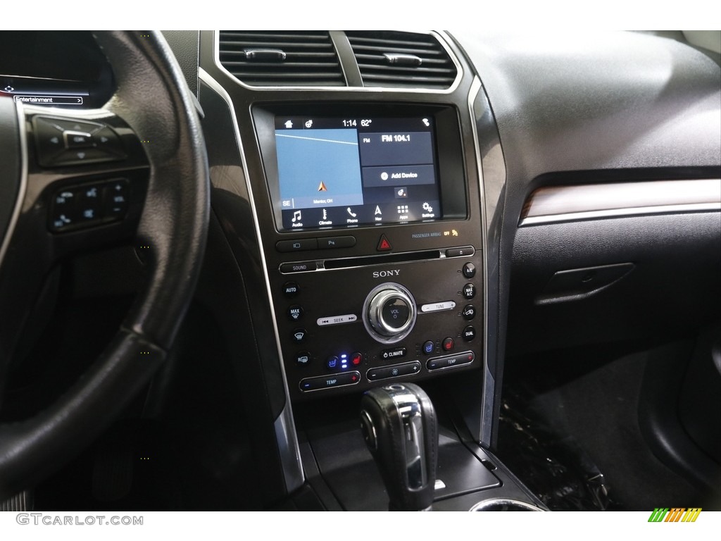 2018 Explorer Limited 4WD - Blue Metallic / Ebony Black photo #9