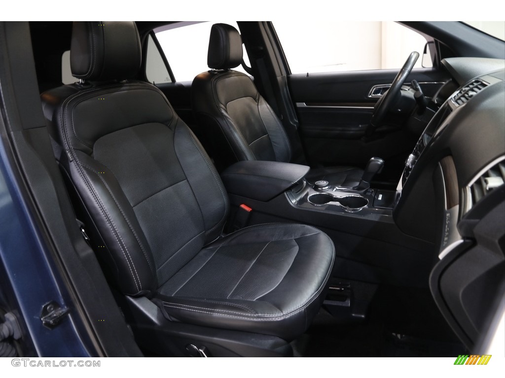 2018 Explorer Limited 4WD - Blue Metallic / Ebony Black photo #16
