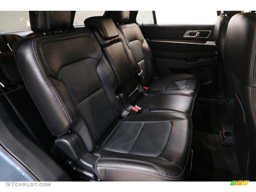 2018 Explorer Limited 4WD - Blue Metallic / Ebony Black photo #17