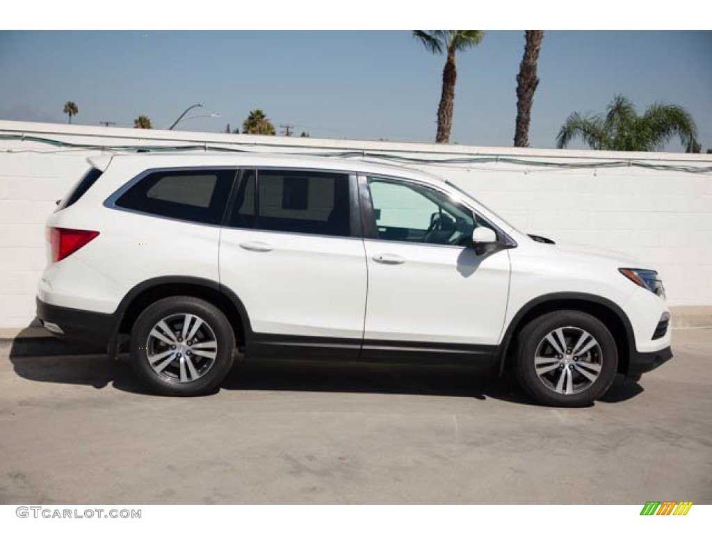 White Diamond Pearl 2018 Honda Pilot EX-L Exterior Photo #142984644