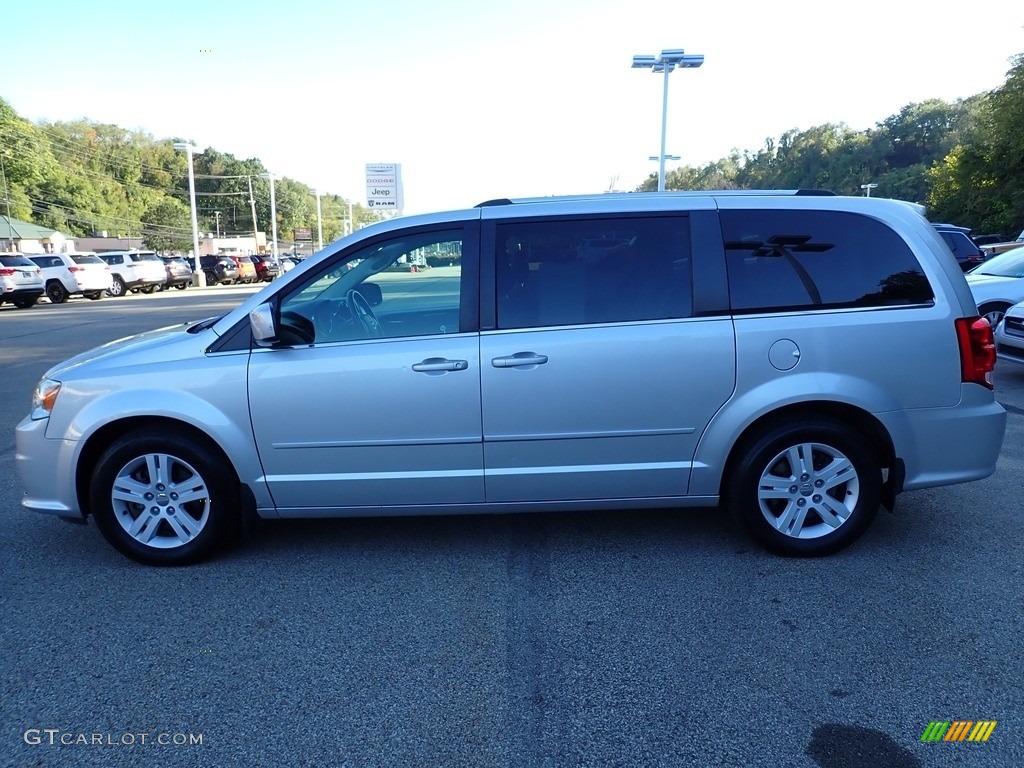 2012 Grand Caravan Crew - Bright Silver Metallic / Black/Light Graystone photo #2