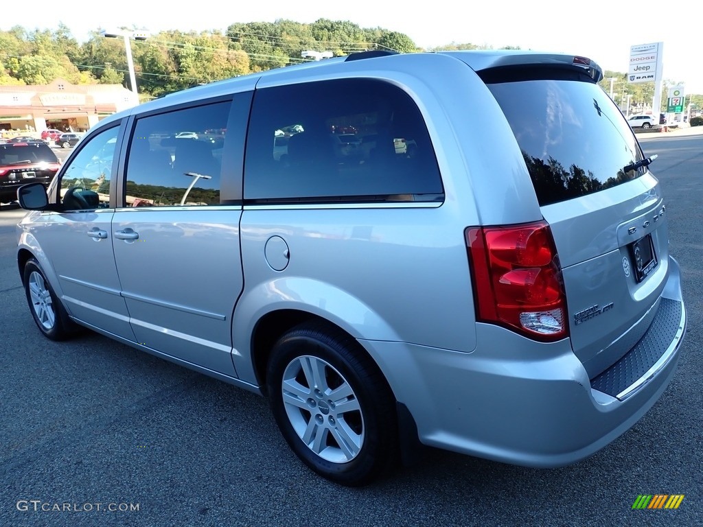 2012 Grand Caravan Crew - Bright Silver Metallic / Black/Light Graystone photo #3