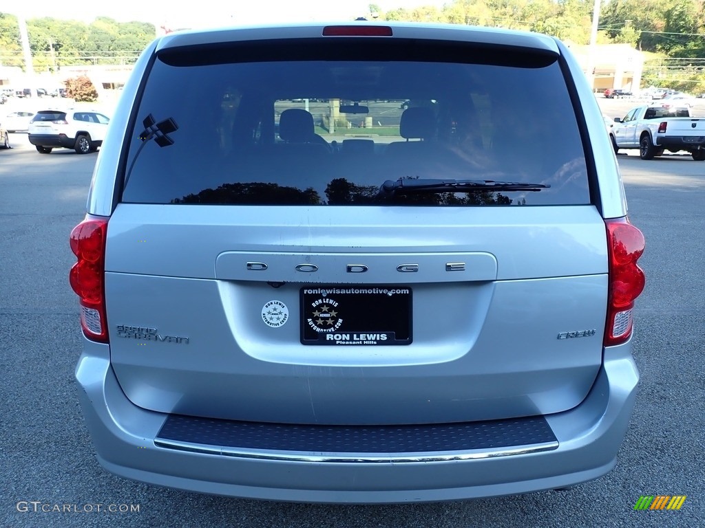 2012 Grand Caravan Crew - Bright Silver Metallic / Black/Light Graystone photo #4