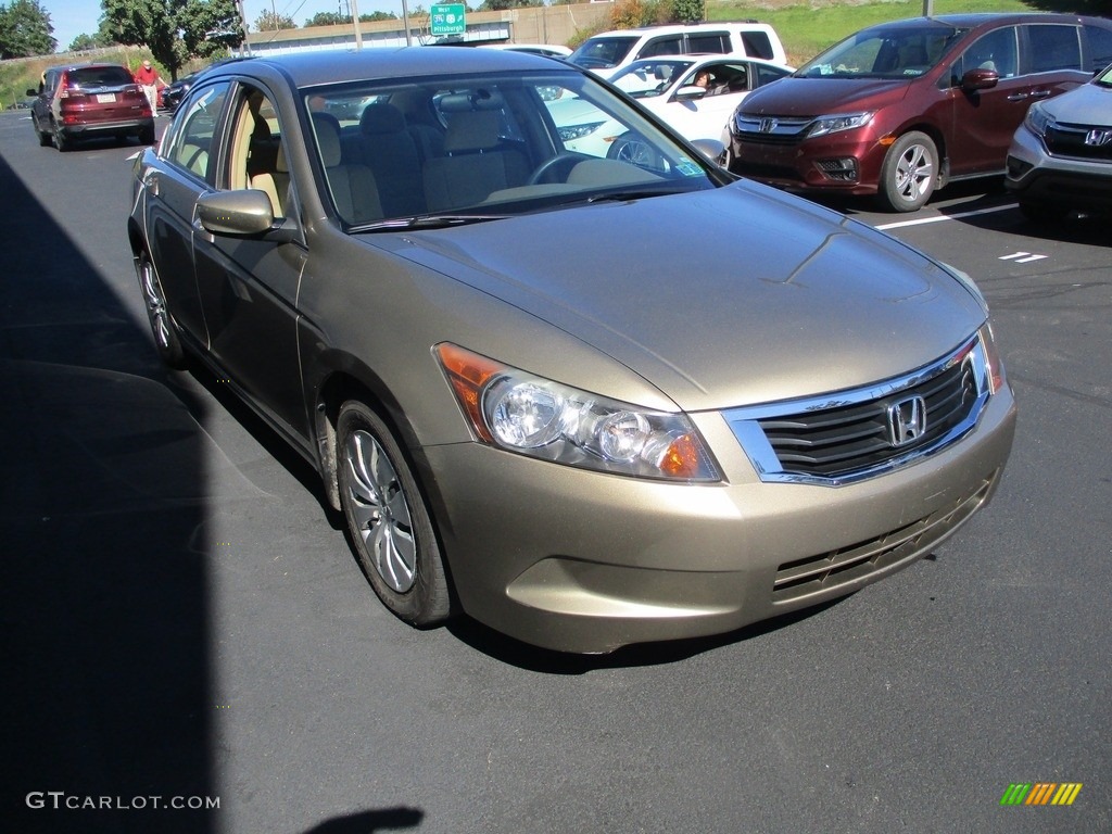 2009 Accord LX Sedan - Bold Beige Metallic / Ivory photo #6