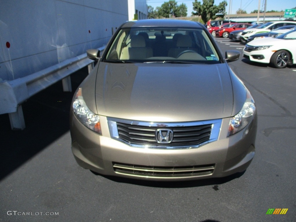2009 Accord LX Sedan - Bold Beige Metallic / Ivory photo #7