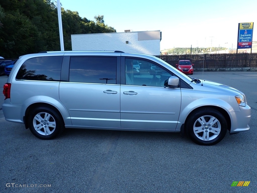 2012 Grand Caravan Crew - Bright Silver Metallic / Black/Light Graystone photo #7