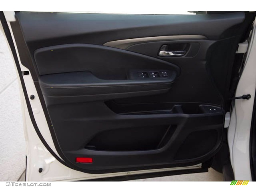 2018 Honda Pilot EX-L Black Door Panel Photo #142985062