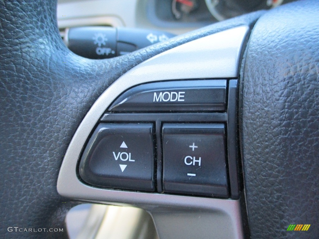 2009 Accord LX Sedan - Bold Beige Metallic / Ivory photo #16