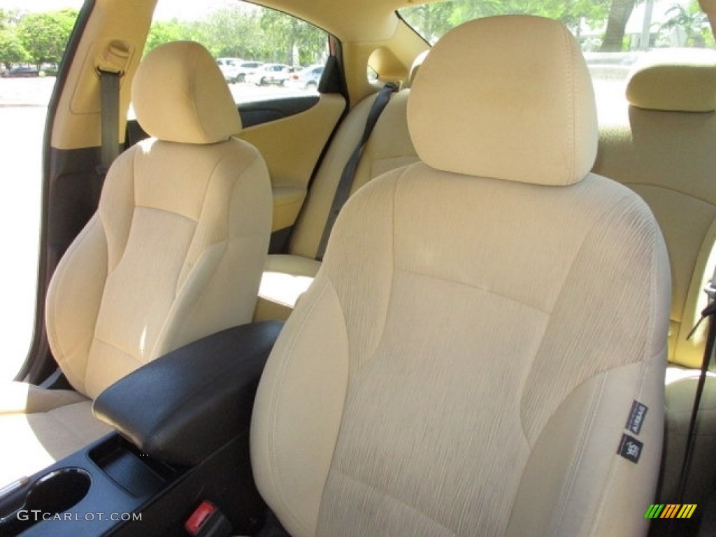 2011 Sonata GLS - Venetian Red / Camel photo #4